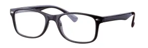 Loris Men's Unbreakable Bendable Rectangular TR90 Eyeglasses, M-306