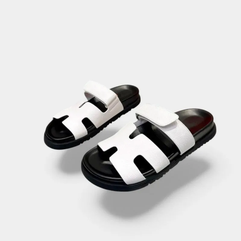 Lotje | Comfortabele Leren Slippers