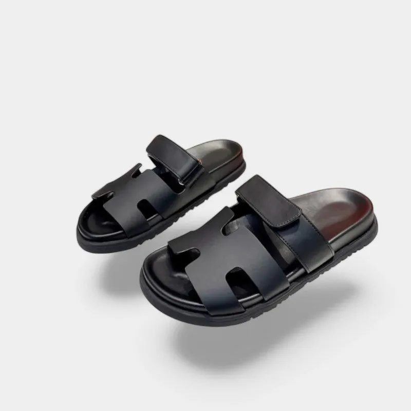 Lotje | Comfortabele Leren Slippers