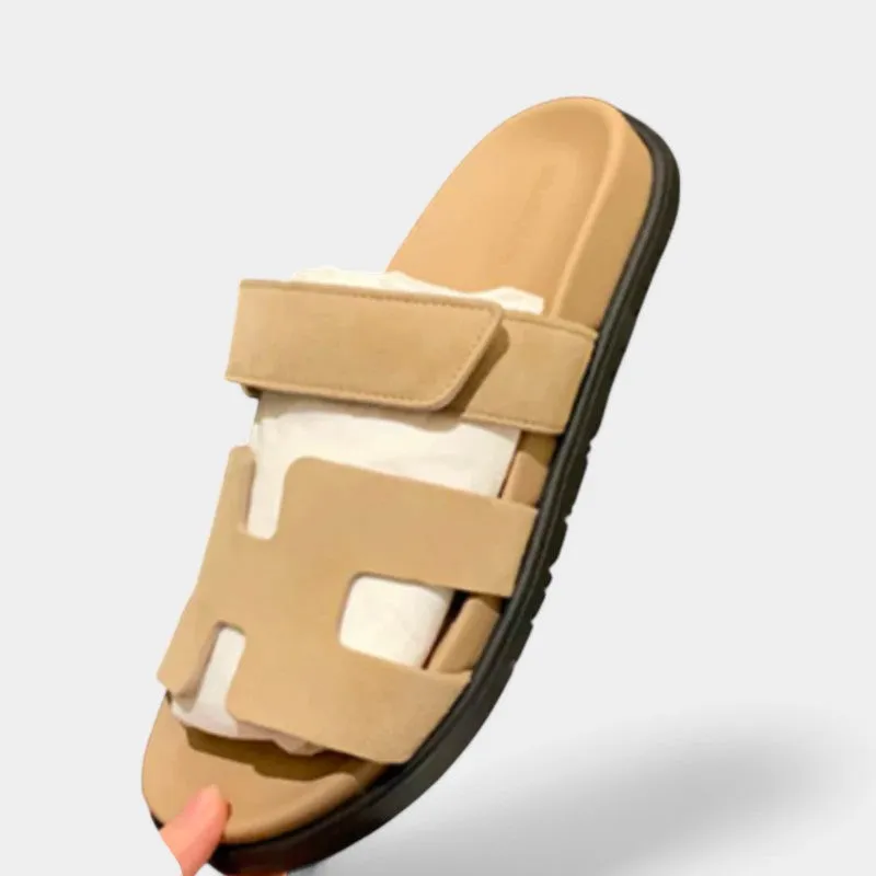 Lotje | Comfortabele Leren Slippers
