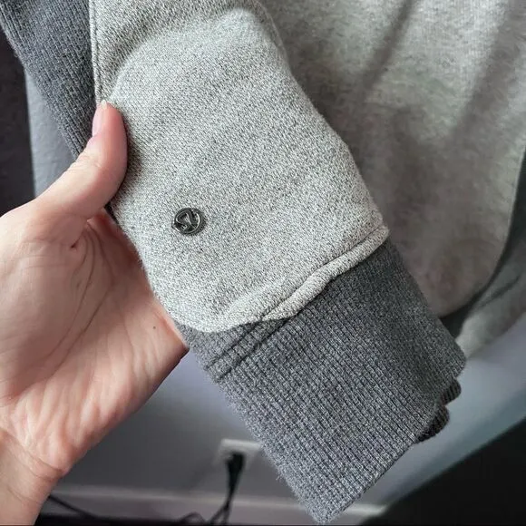 Lululemon On the Daily Hoodie Heathered Naval Blue