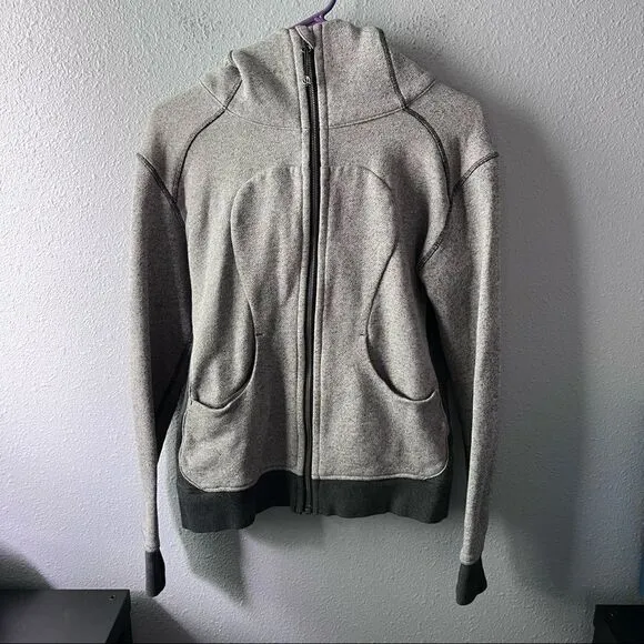 Lululemon On the Daily Hoodie Heathered Naval Blue