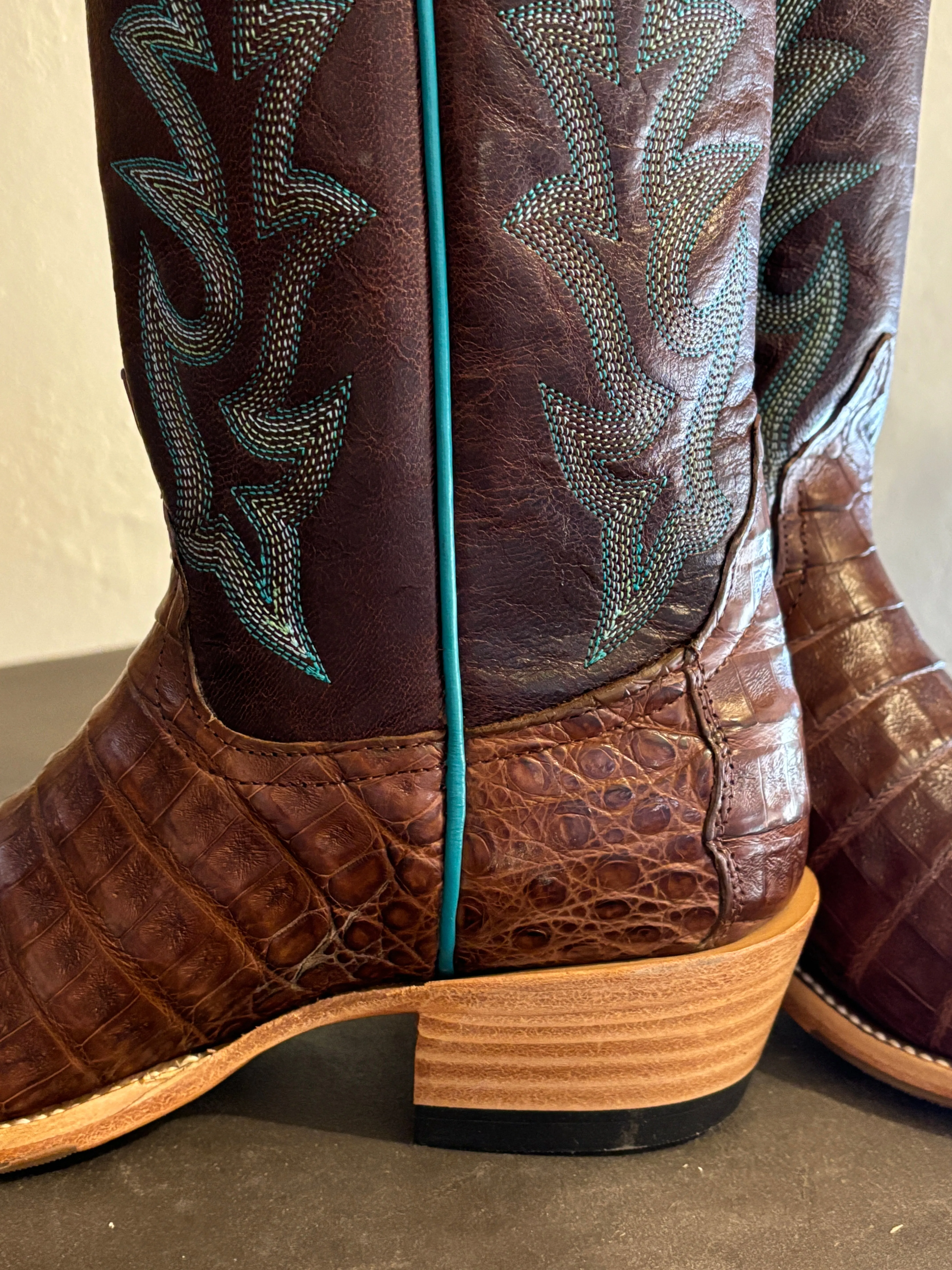 Macie Bean Cigar Pull Up Camin Belly Boots