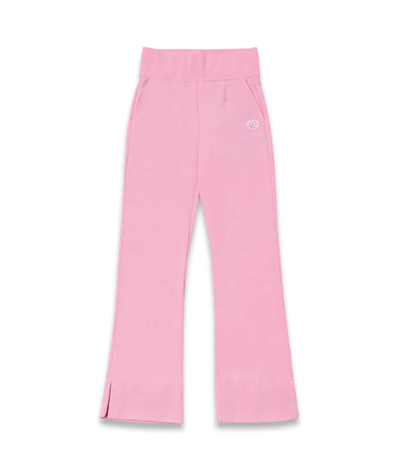 MACKY Golf: Long Leg Boots Cut Pants - Pink