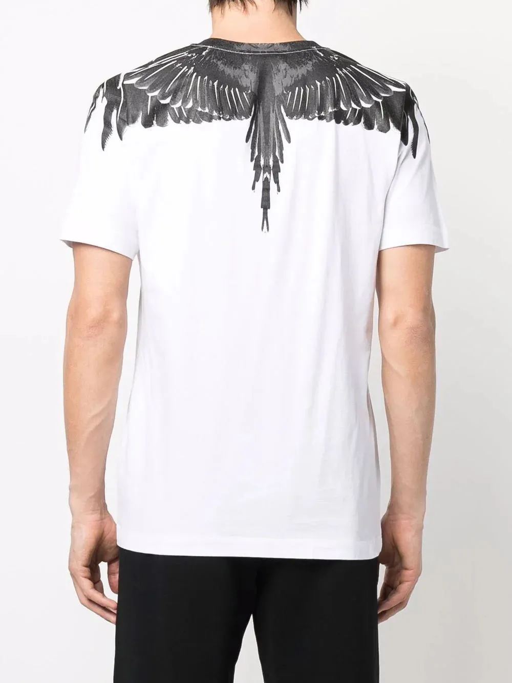 Marcelo Burlon Icons Wings White and Black T-Shirt