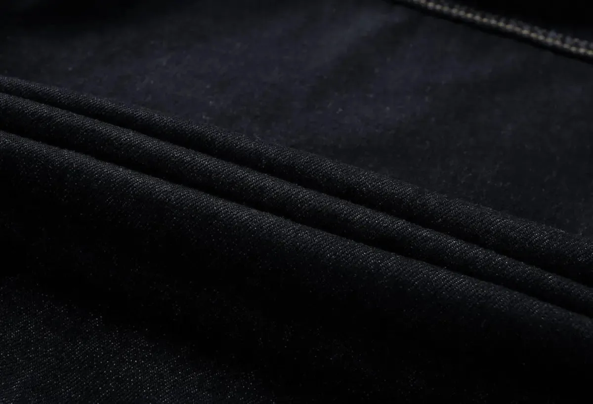 Men's Fleece Warm Denim Jacket