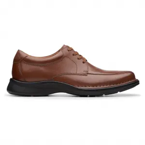 Men's Kempton Run Lace-Up Shoes In Tan Leather