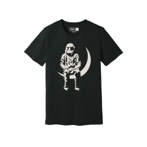 Moon Man T-Shirt Black/Warm Grey