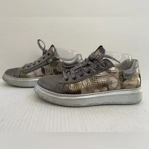 Naturino Girls Quarter Zip Sneakers - Leather Size 37 EU Size 5 US