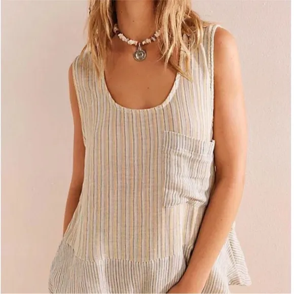 NEW Free People Annabelle Chamomile Combo Set Size Medium