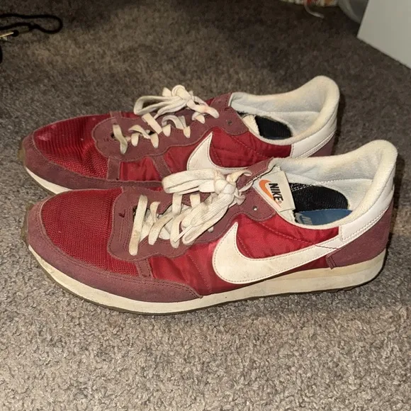 Nike Challenger OG Gym Red White Mens 12 Sneakers Racer