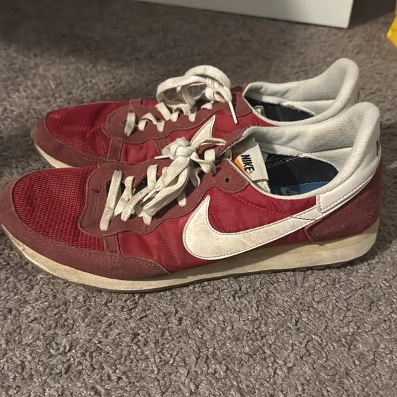 Nike Challenger OG Gym Red White Mens 12 Sneakers Racer
