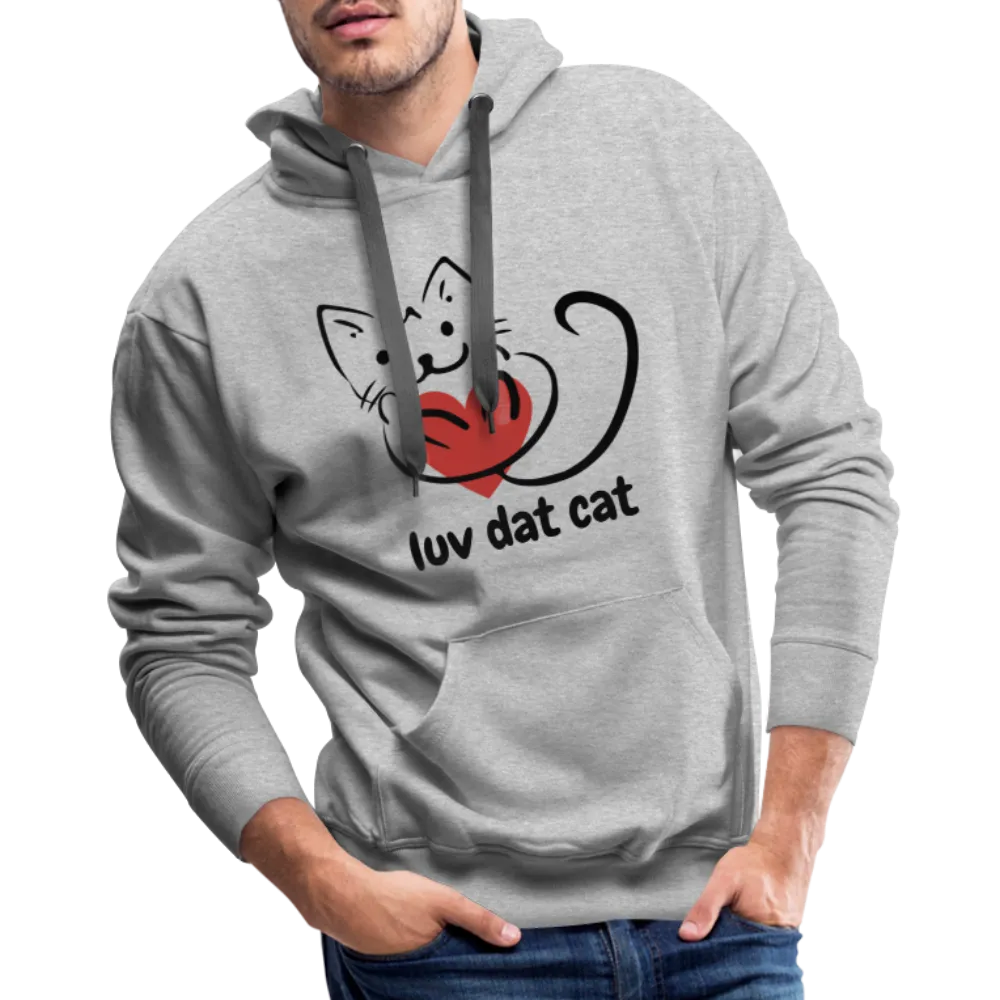 Official Luv Dat Cat Men's Premium Hoodie