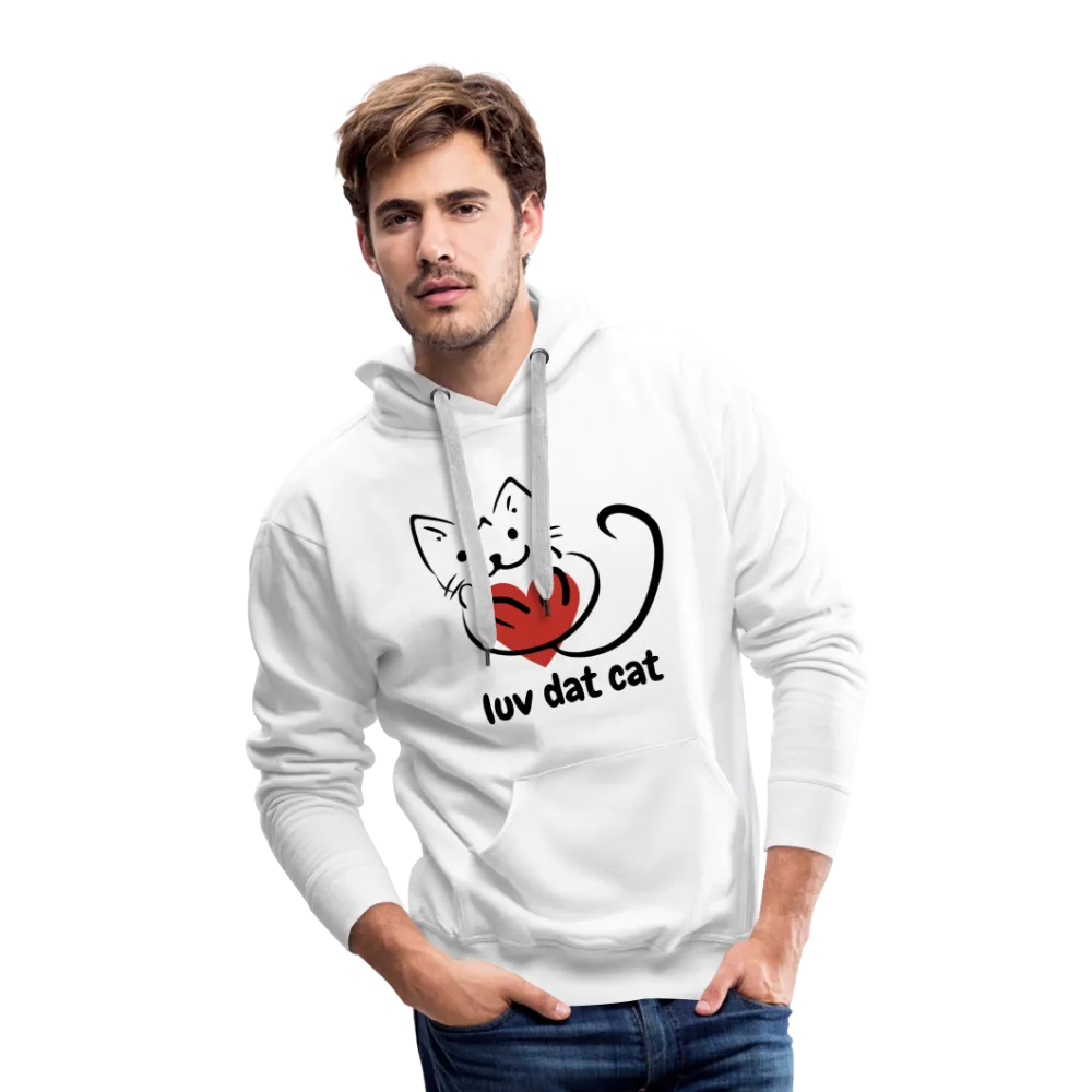 Official Luv Dat Cat Men's Premium Hoodie