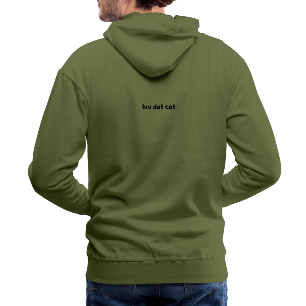 Official Luv Dat Cat Men's Premium Hoodie
