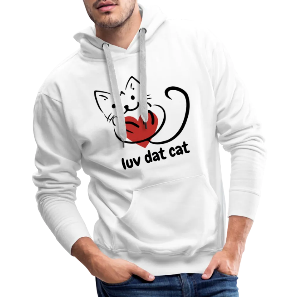 Official Luv Dat Cat Men's Premium Hoodie