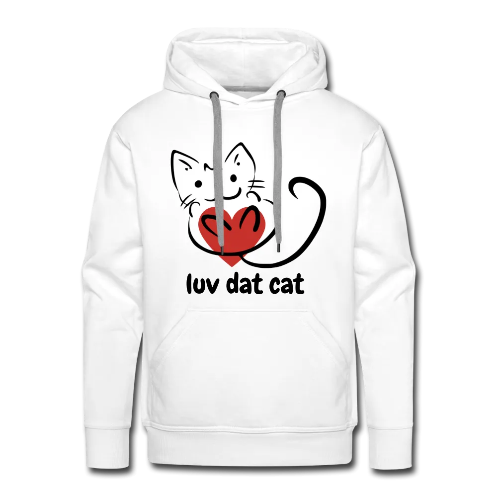 Official Luv Dat Cat Men's Premium Hoodie