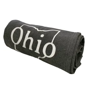 Ohio Outline Sweatshirt Blanket (Discontinued)