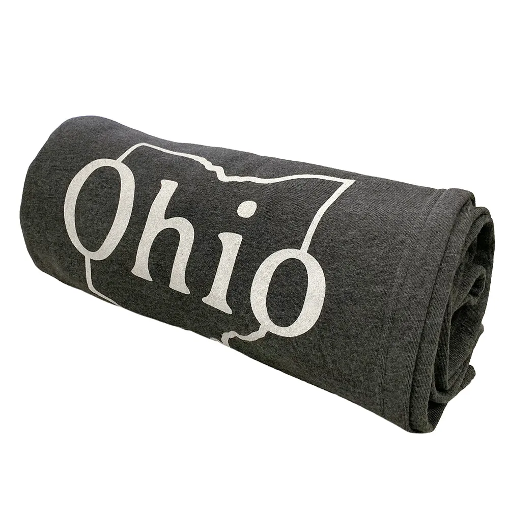 Ohio Outline Sweatshirt Blanket (Discontinued)