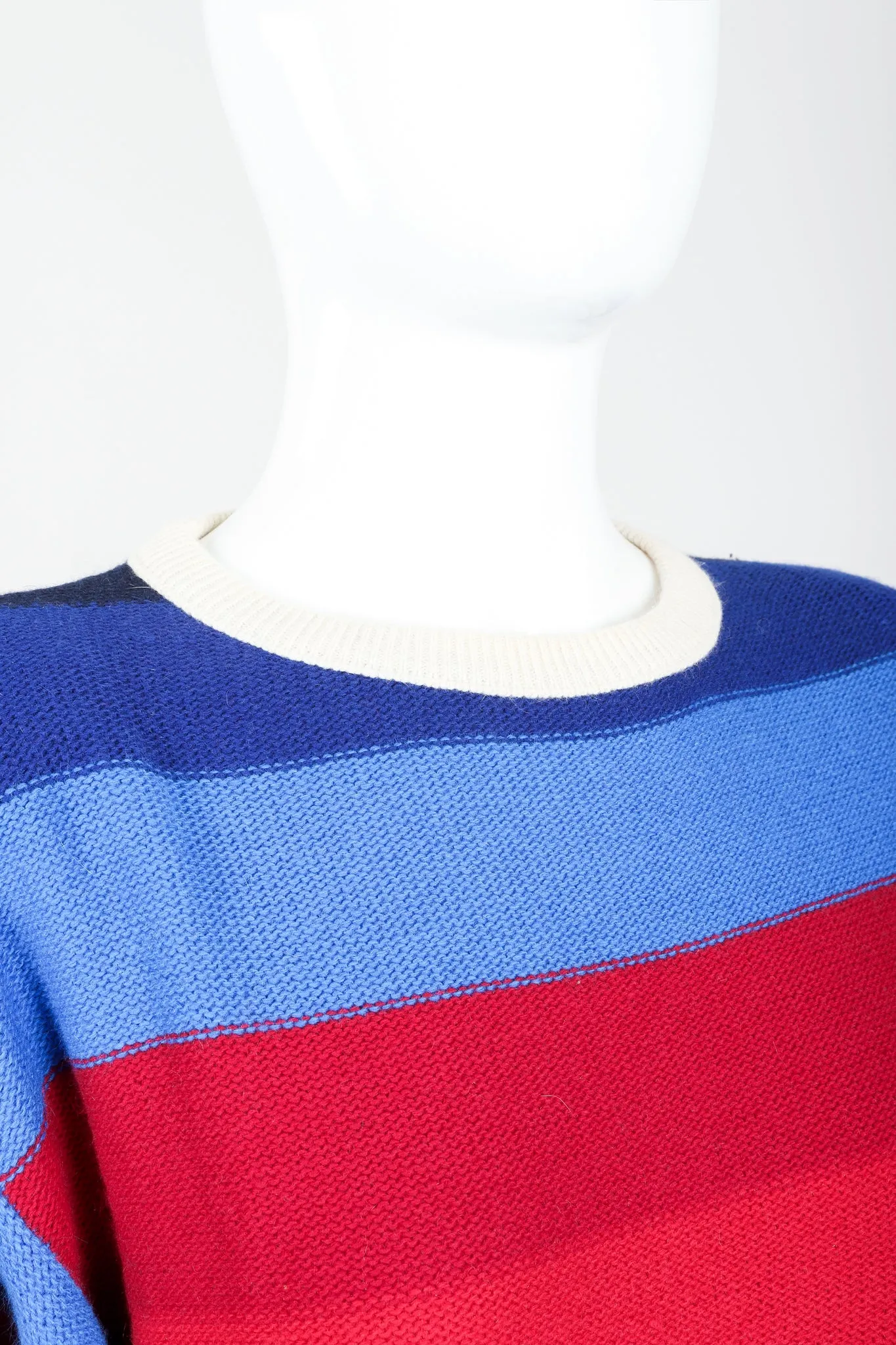 Ombré Striped Knit Sweater