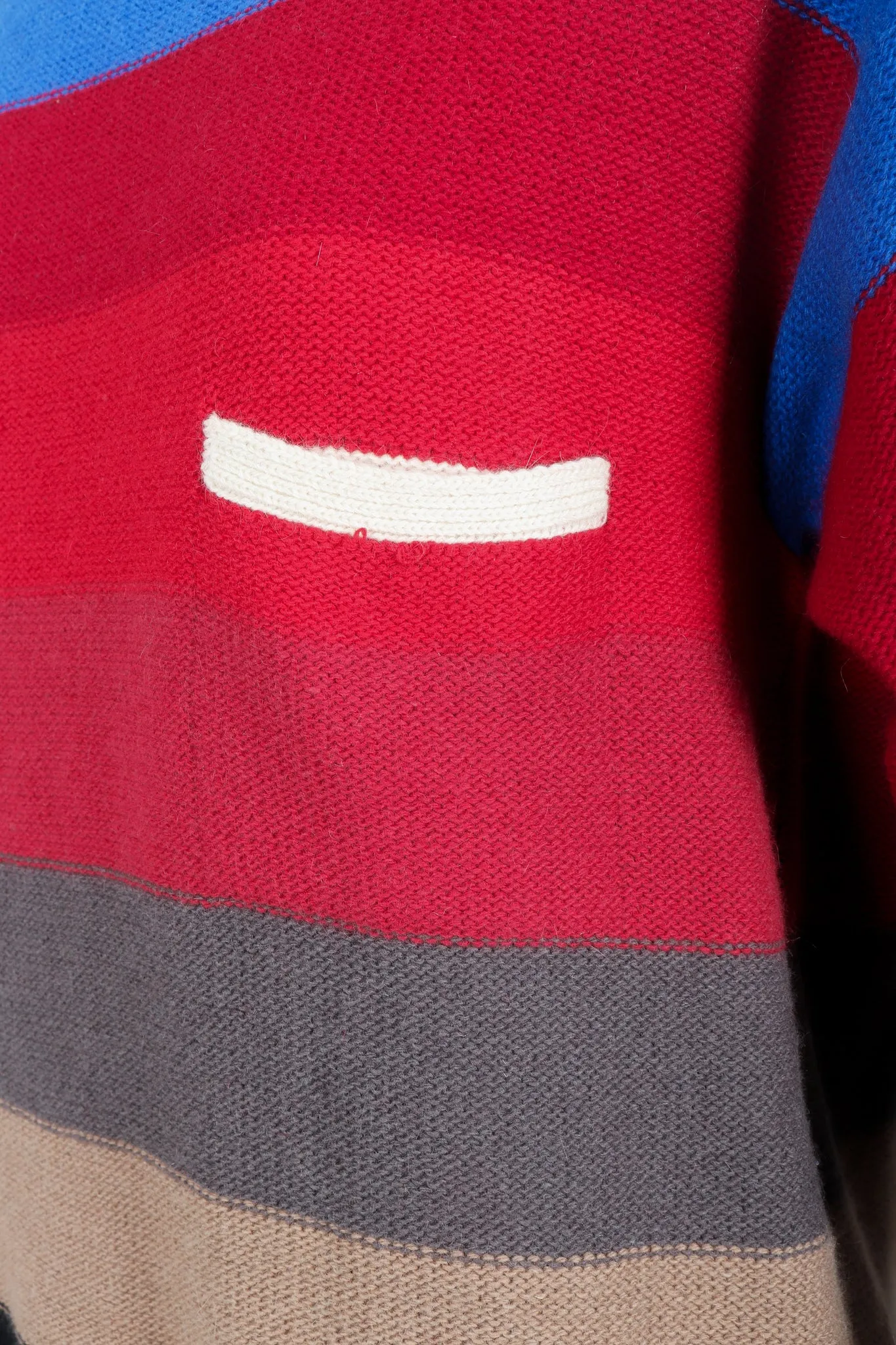 Ombré Striped Knit Sweater
