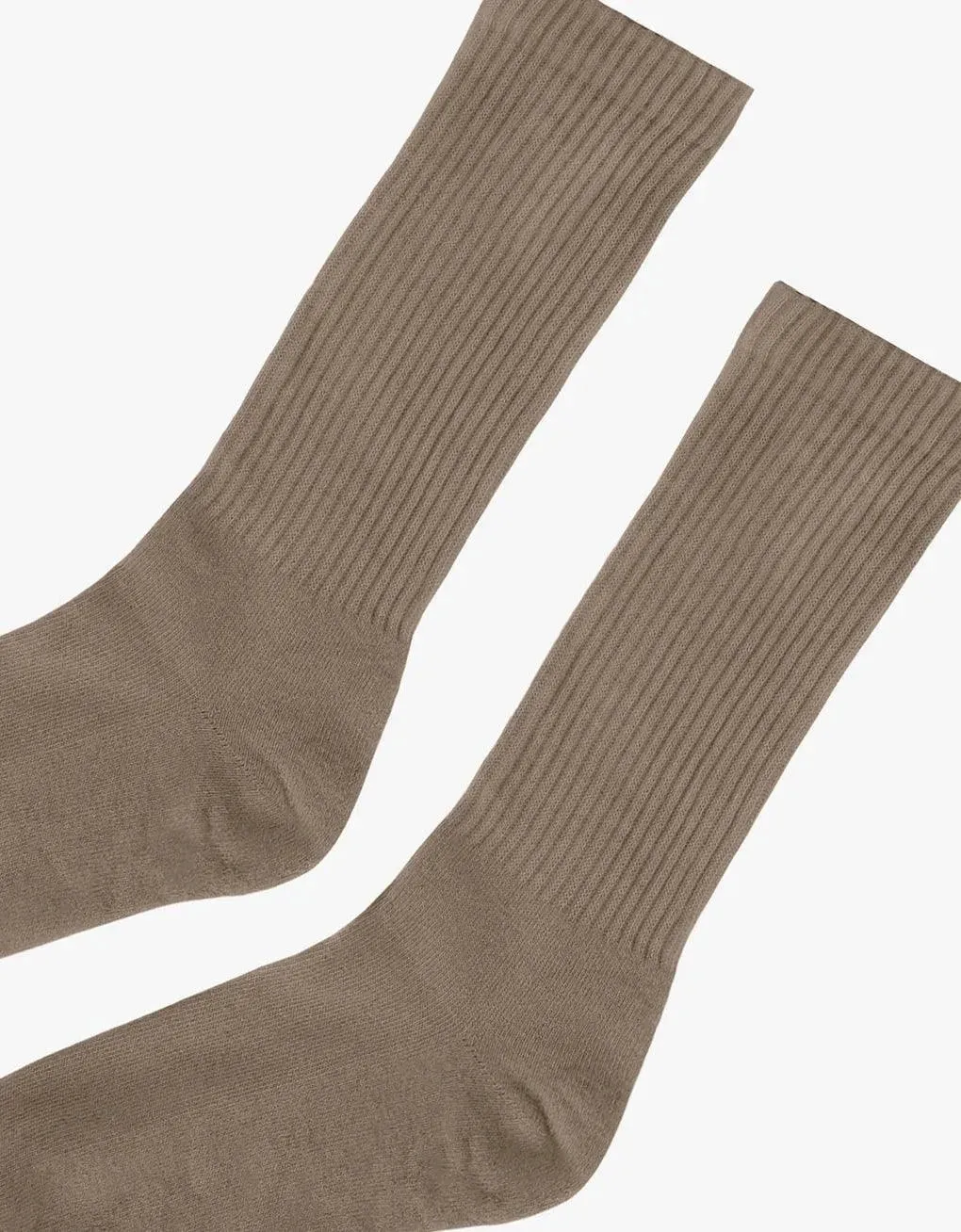 Organic Colorful Standard Active Sock Warm Taupe