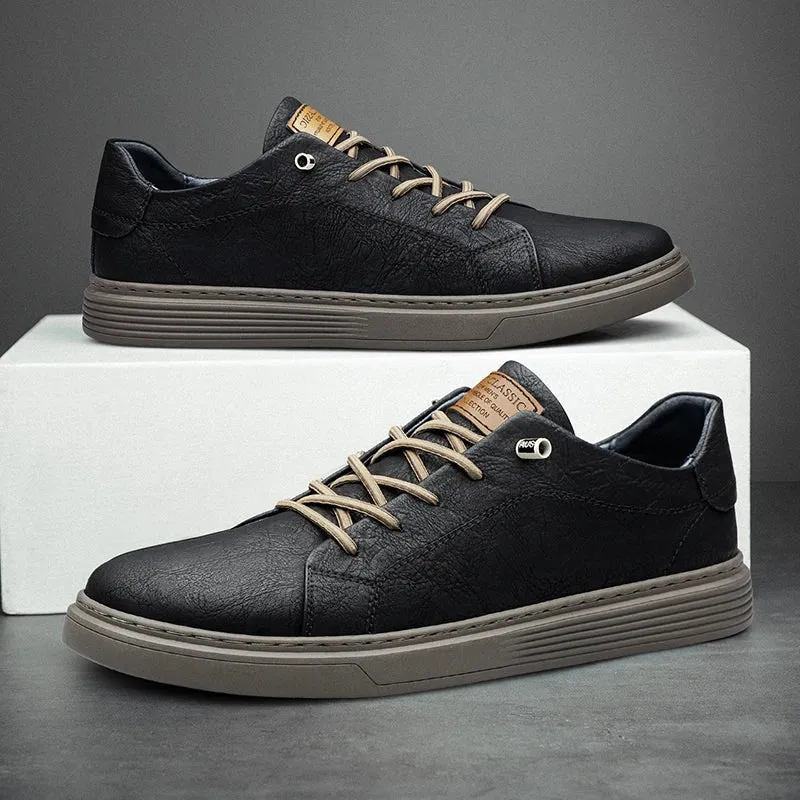 OXFORDS™ LEATHER SNEAKERS