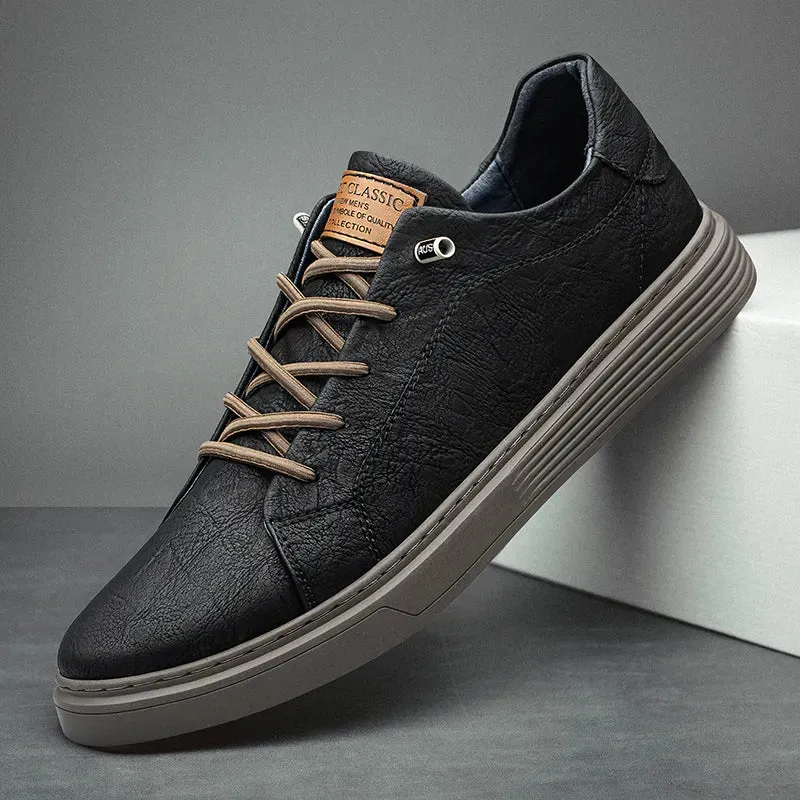 OXFORDS™ LEATHER SNEAKERS