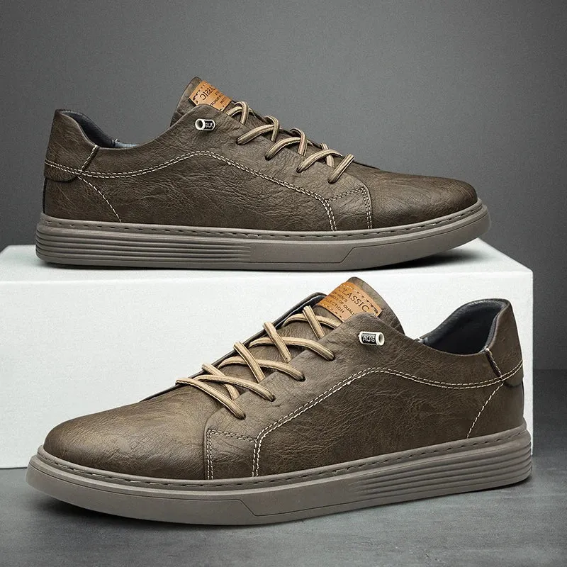 OXFORDS™ LEATHER SNEAKERS