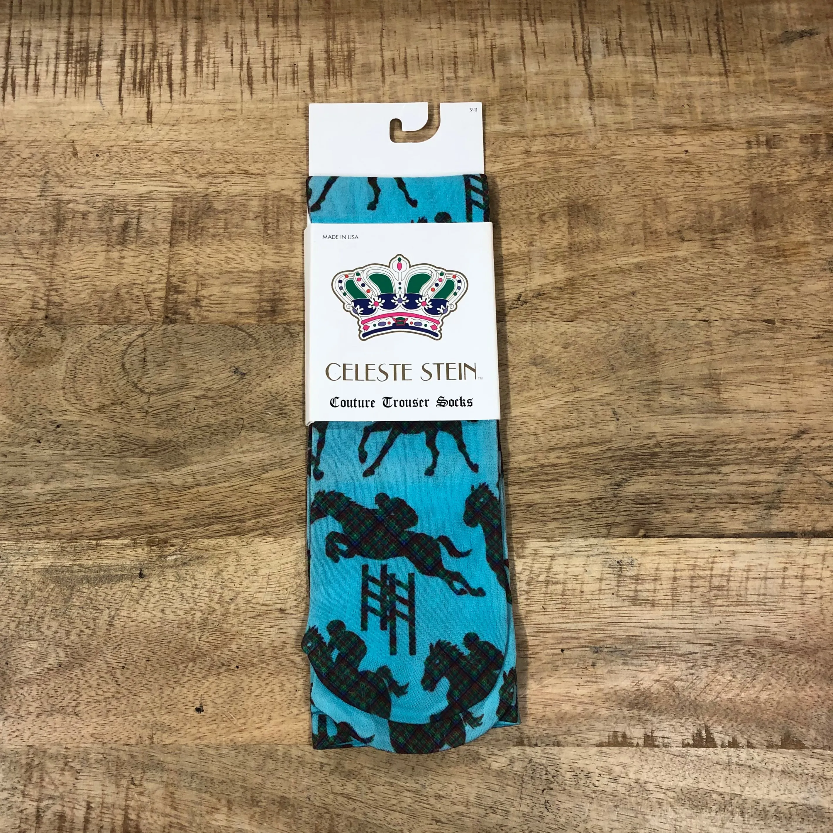 PATTERNED LONG KNEE SOCKS