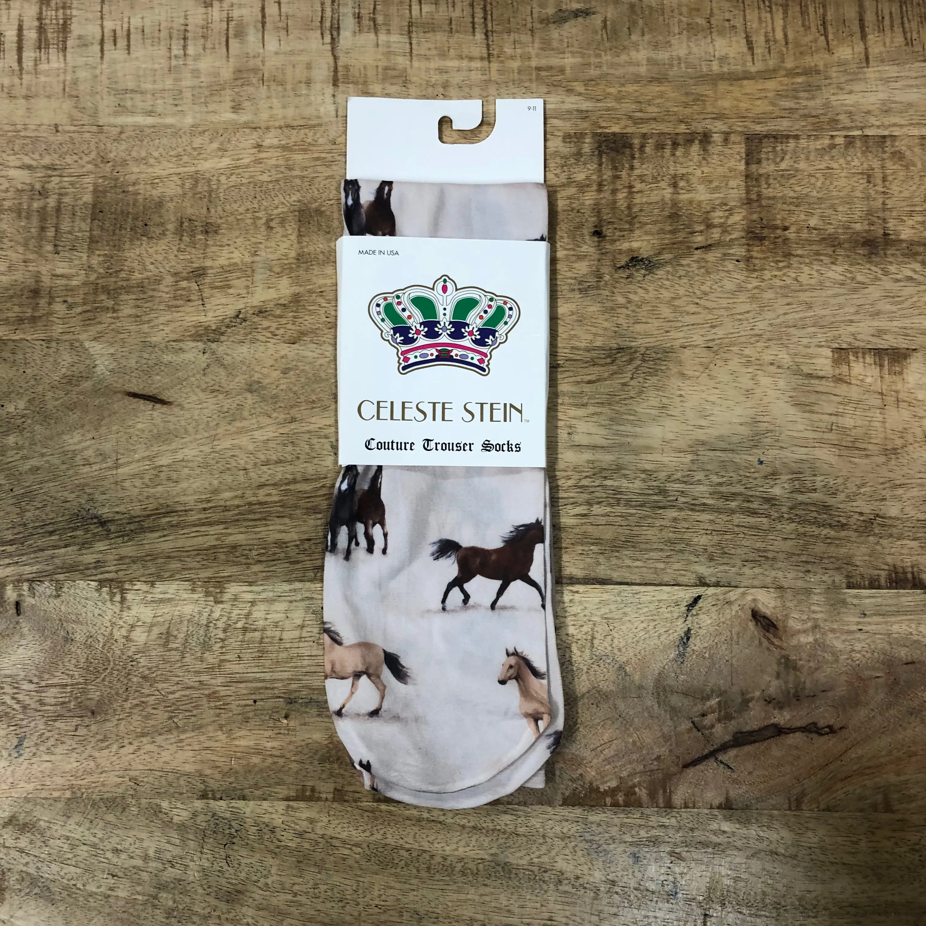 PATTERNED LONG KNEE SOCKS