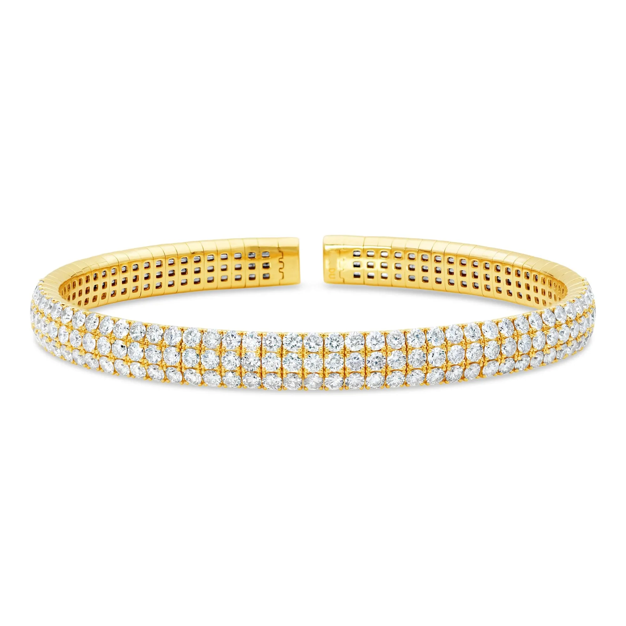 Pavé Lab Diamond Flex Cuff