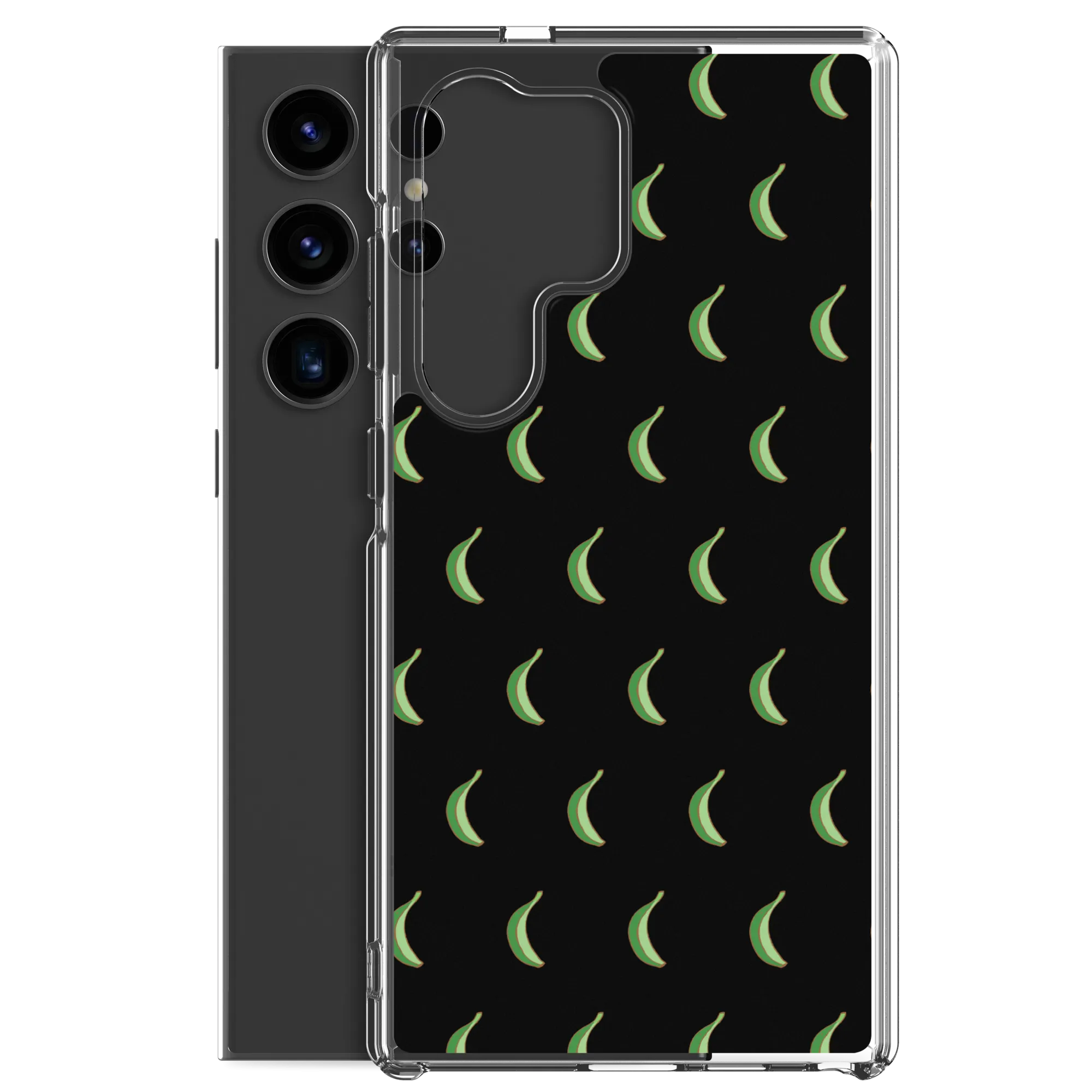 Platano All-Over Dominican Samsung Case (Black)