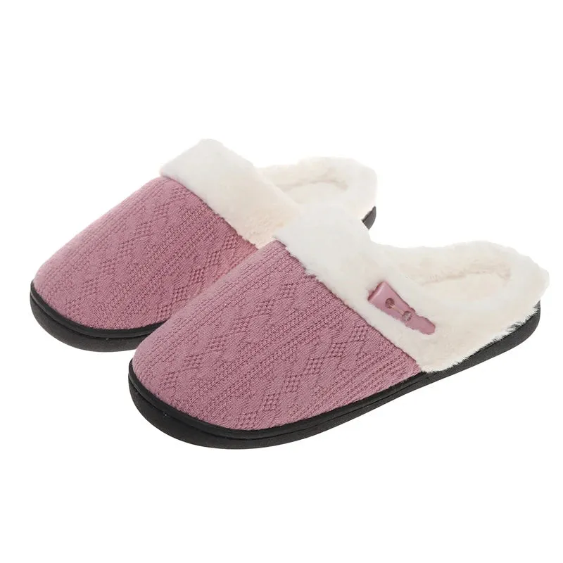 PlushChic Slippers : Cozy Elegance