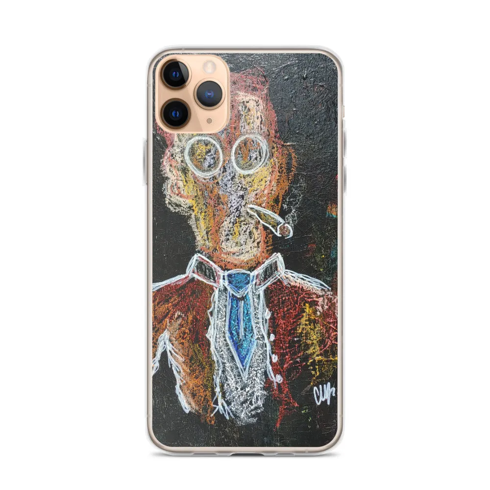 "Inhale Exhale" iPhone Case