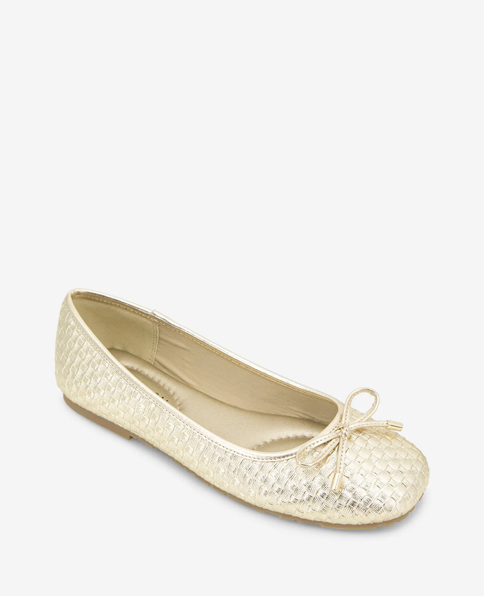 REACTION - Elstree Metallic Woven Ballet Flat