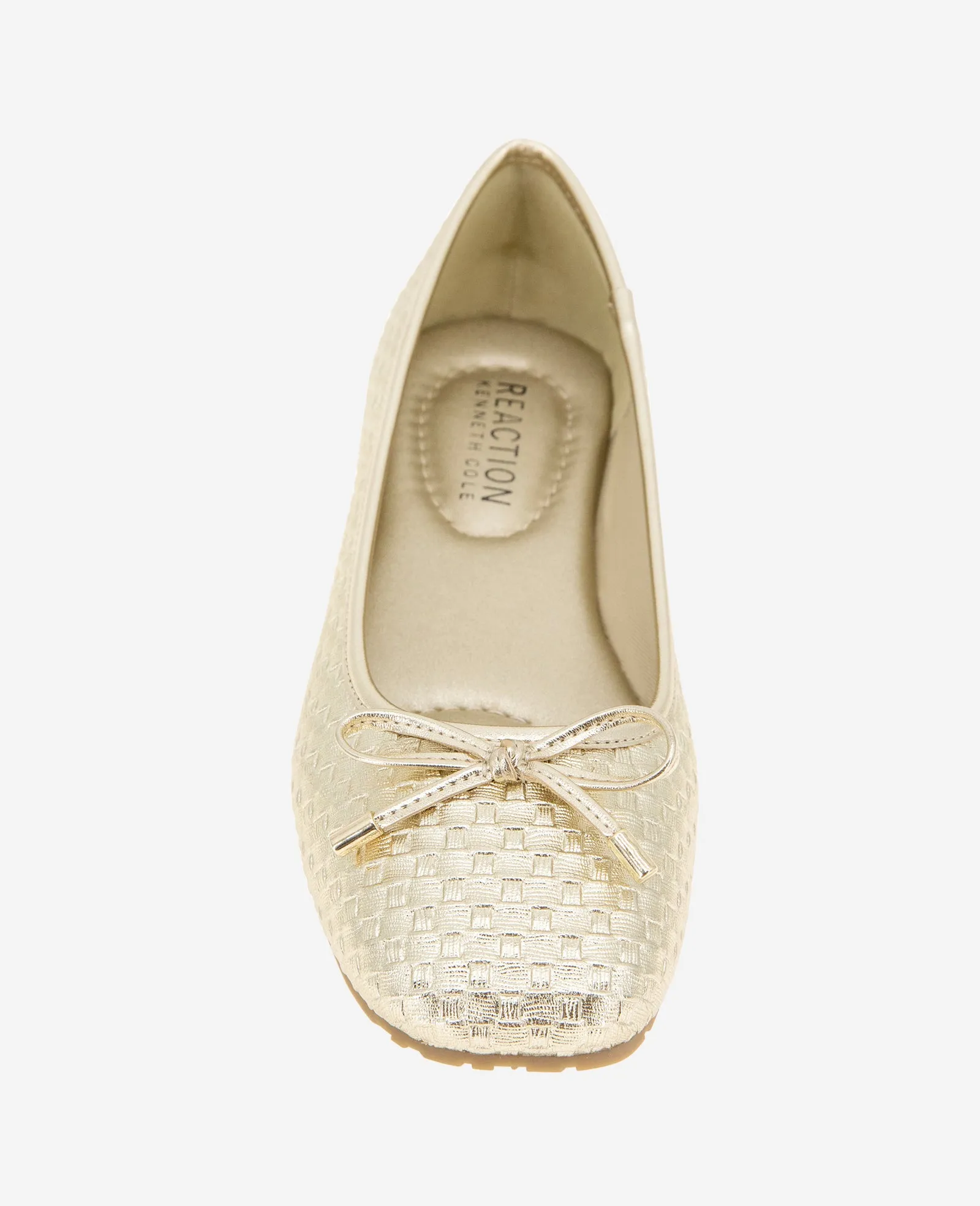 REACTION - Elstree Metallic Woven Ballet Flat