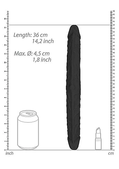 Realistic Flexible Double Dong- Available in 14" and 18"