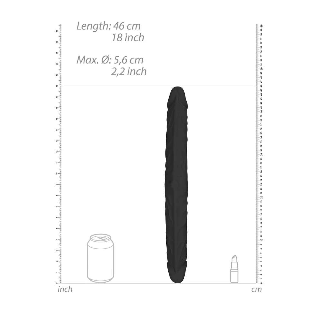 Realistic Flexible Double Dong- Available in 14" and 18"