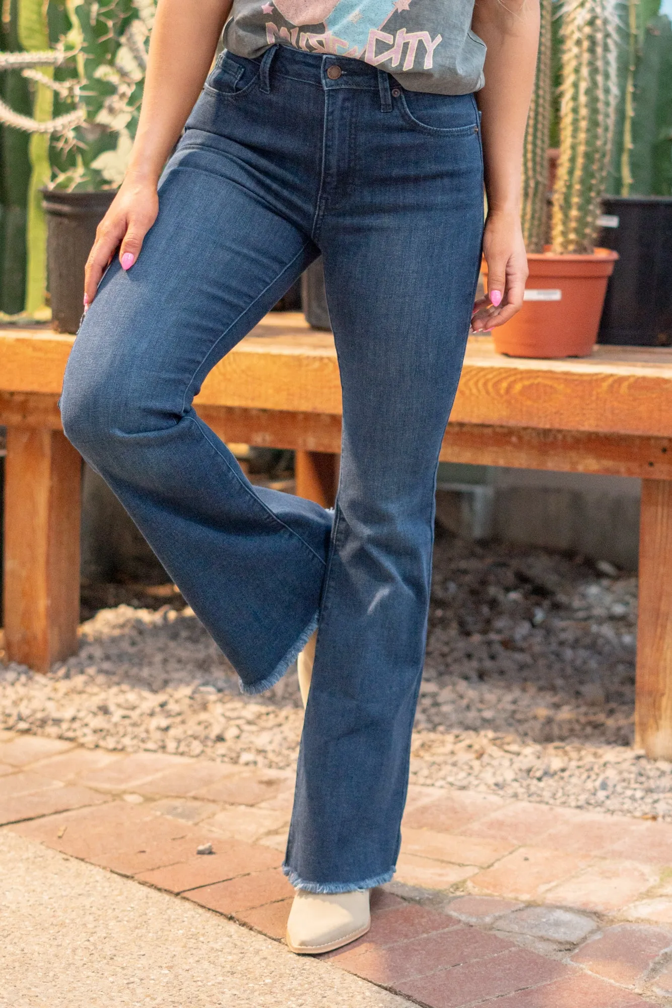Regina Rey Classic Bell Bottom Flare
