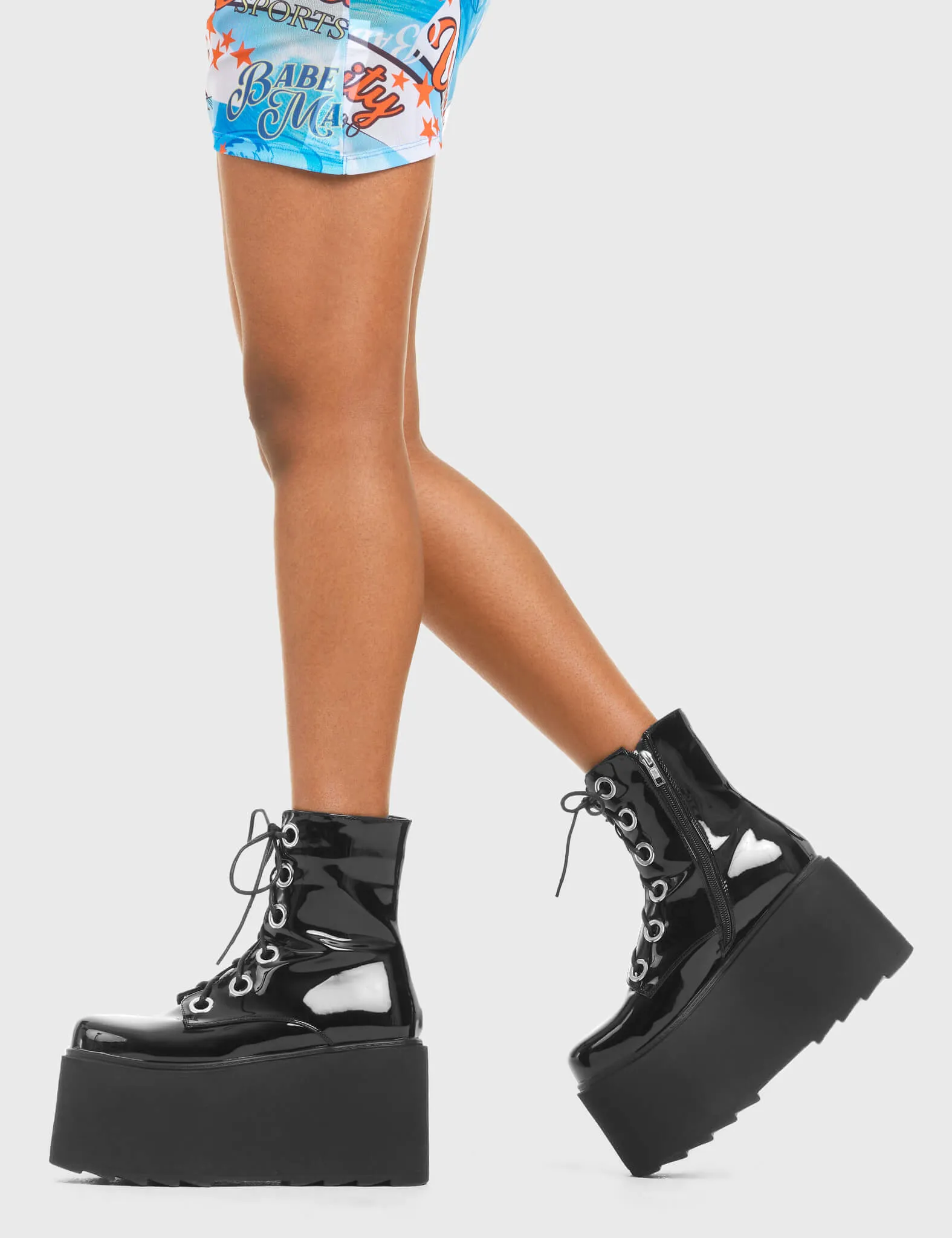 Renegade Chunky Platform Ankle Boots