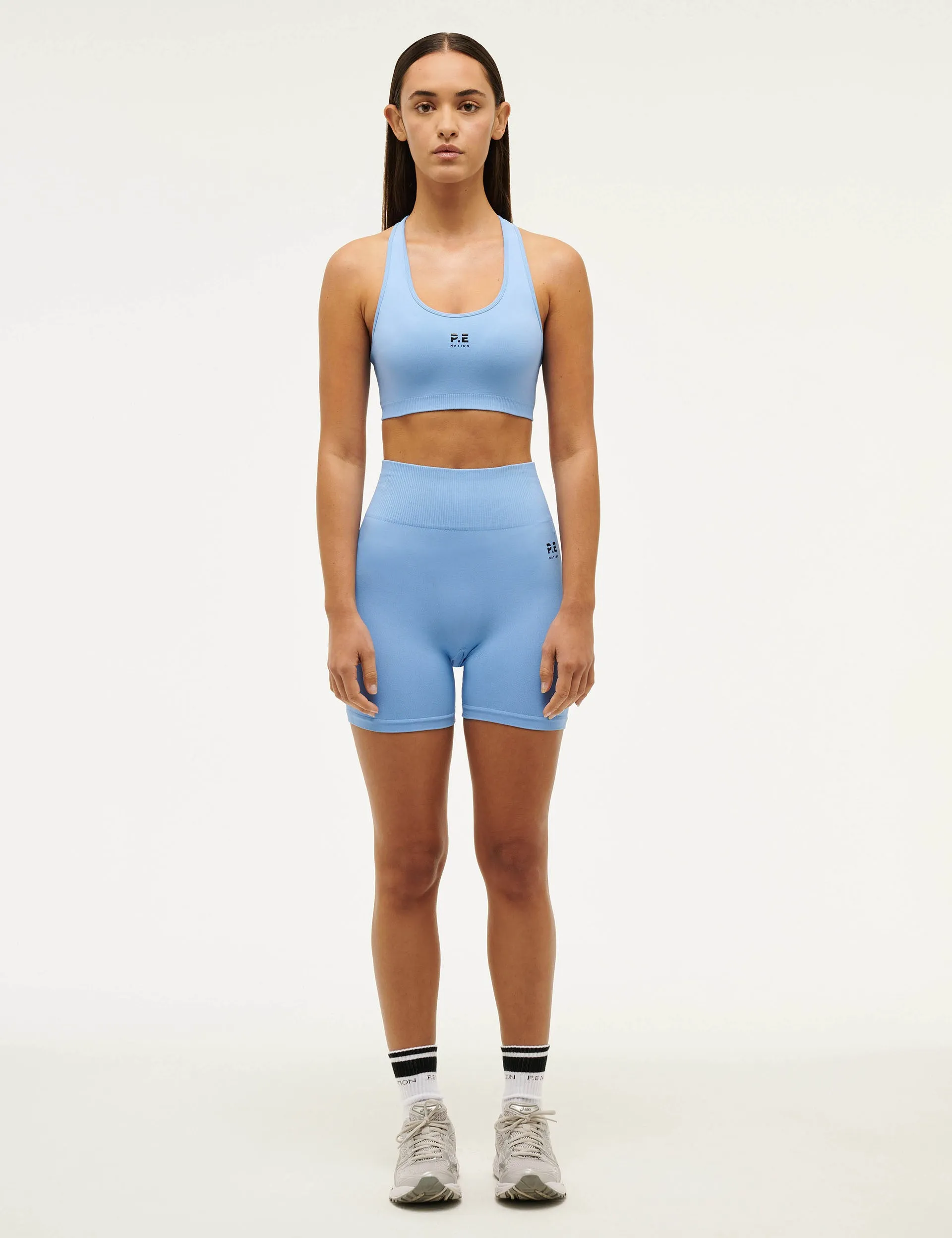 Restore Seamless 5" Bike Short - Cornflower Blue