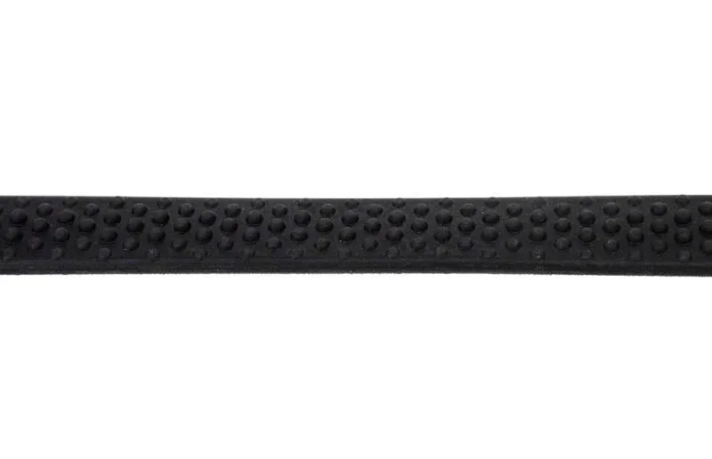 Rhinegold Italian Leather Flexible Grip Rubber Reins