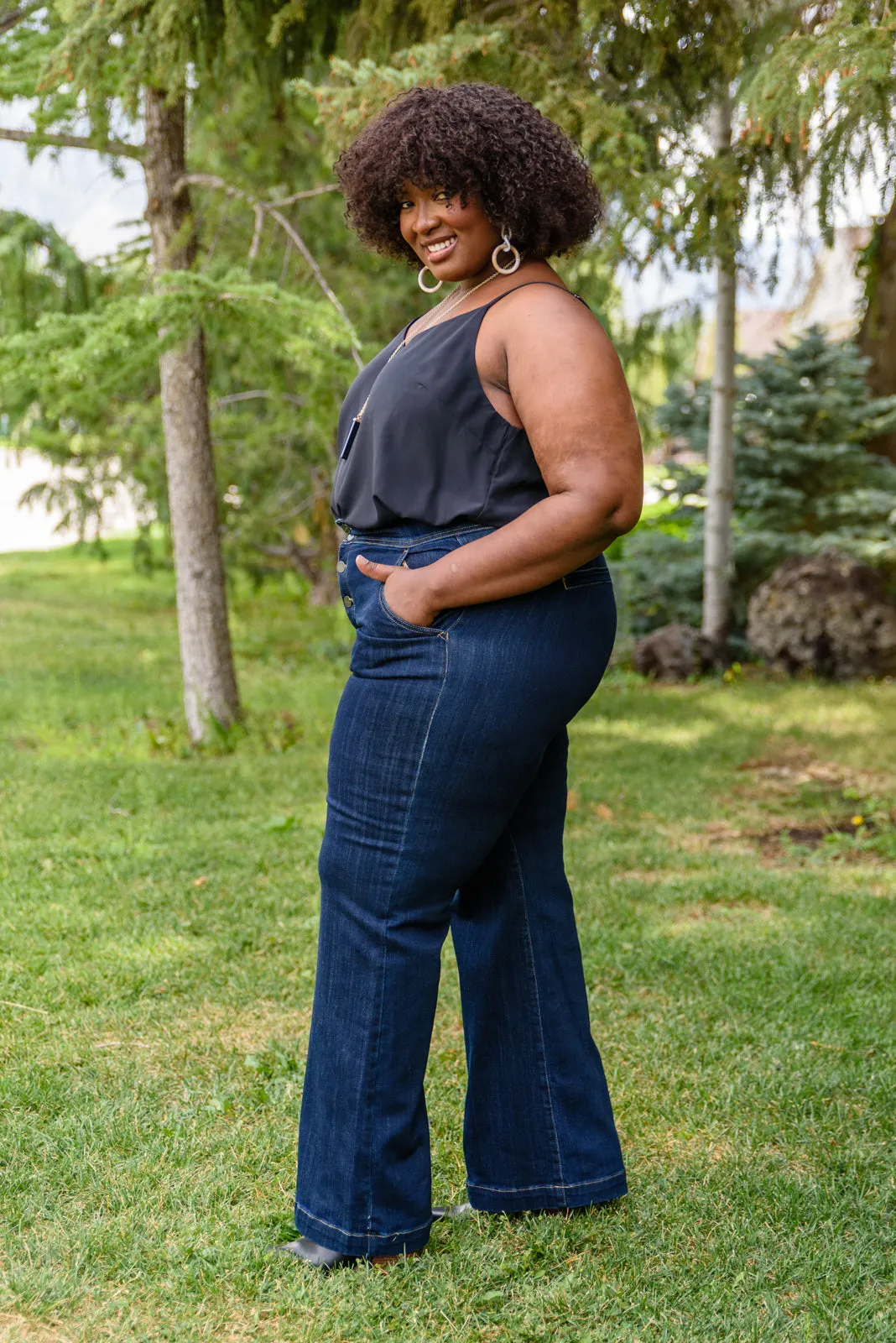 RISEN JEANS The Blueprint Wide Leg Pants