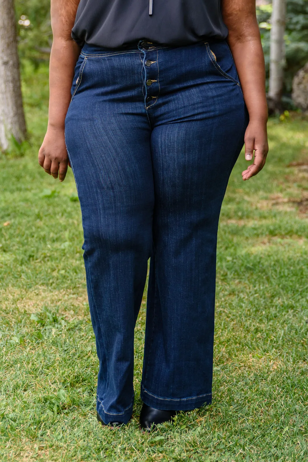 RISEN JEANS The Blueprint Wide Leg Pants