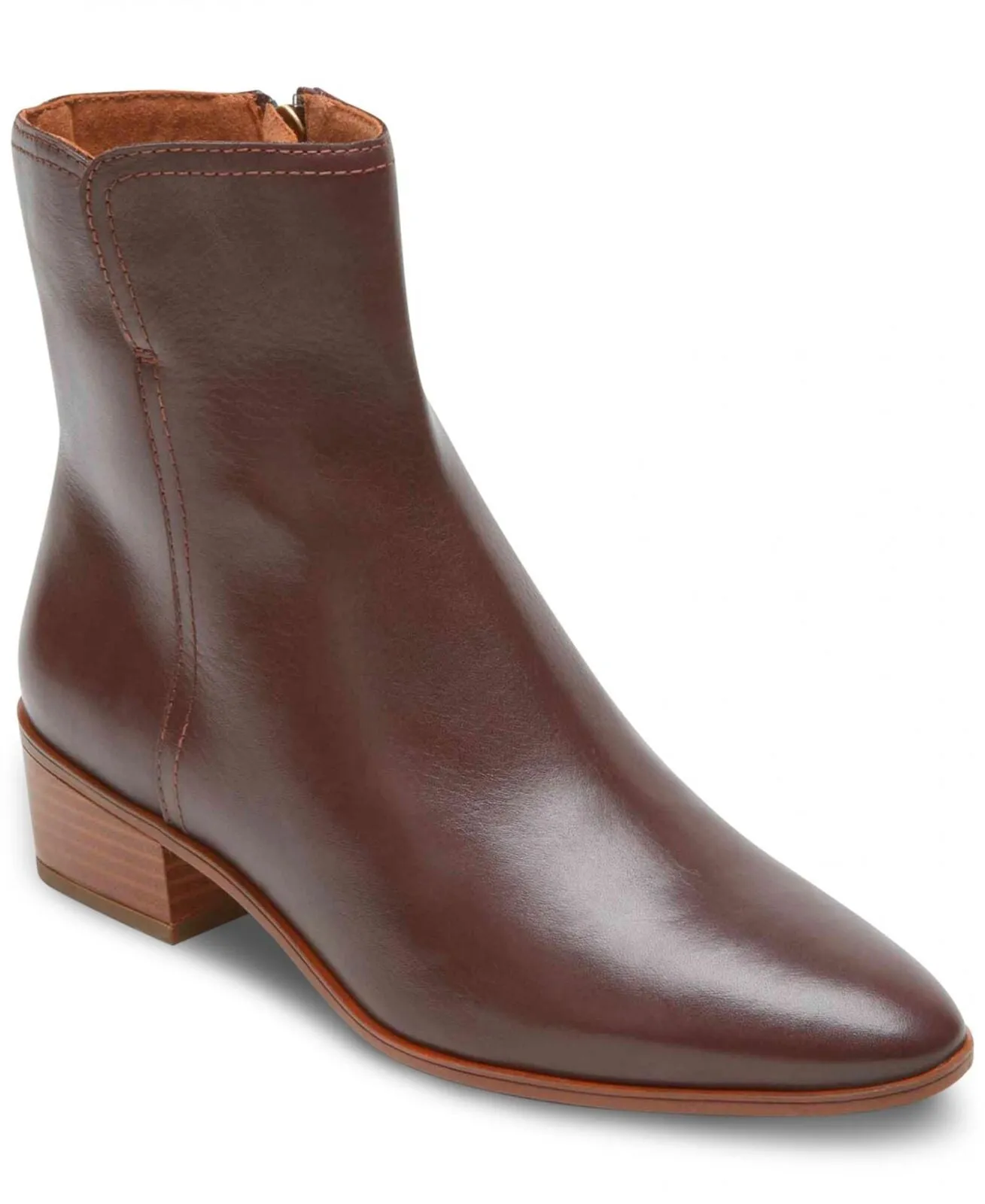 Rockport Geovana Mid Boots Amputee Replacement Left Shoe Only Oxblood Red 8.5W