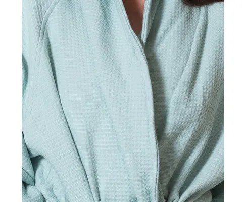 Royal Comfort 100% Cotton Bathrobe Waffle Unisex Ultra Soft Absorbent Durable