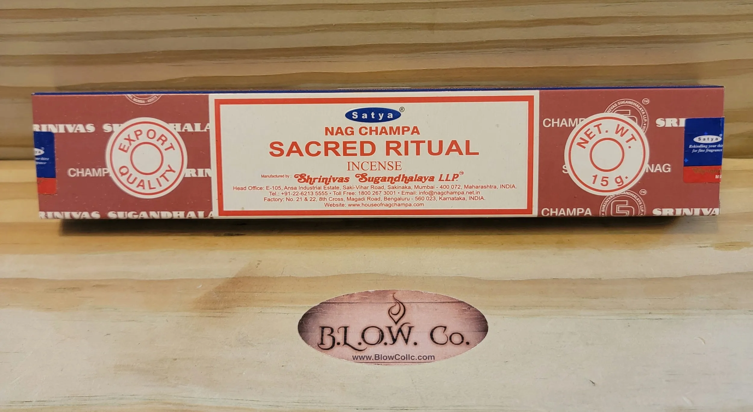 Satya Sacred Ritual Incense