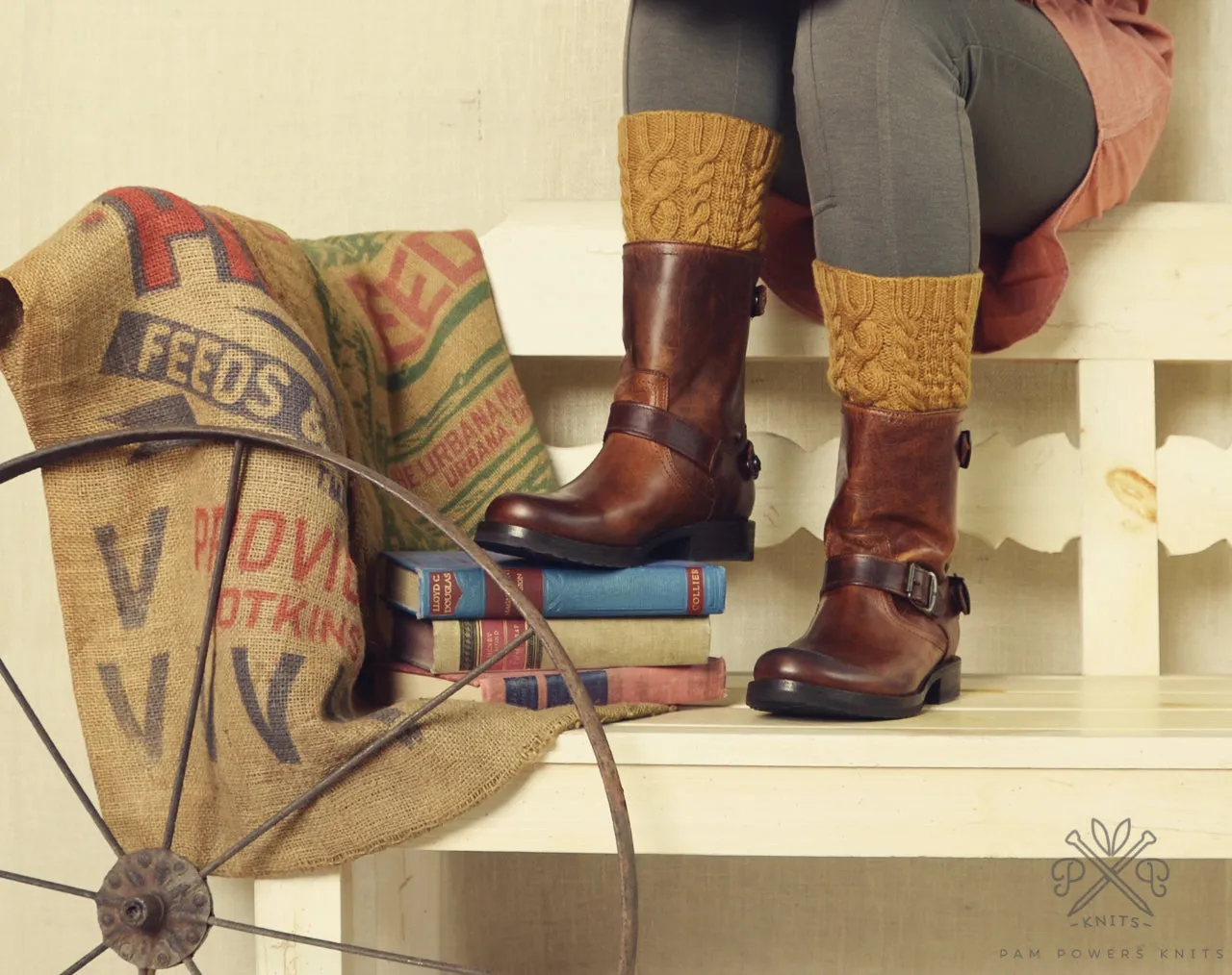 Savannah Boot Liners PDF Knitting Pattern