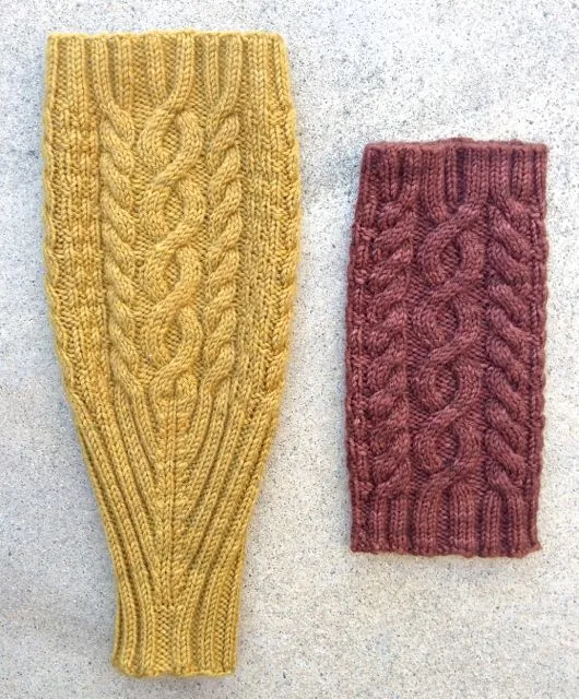 Savannah Boot Liners PDF Knitting Pattern